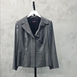Escada Charcoal Gray Women's Blazer